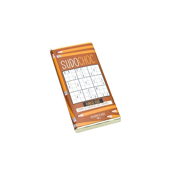 Tablette chocolat Sudoku