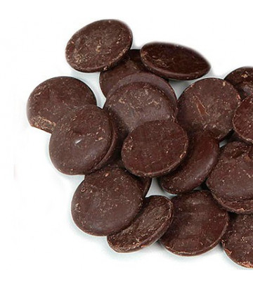 Pastilles de chocolat noir (70% de cacao)