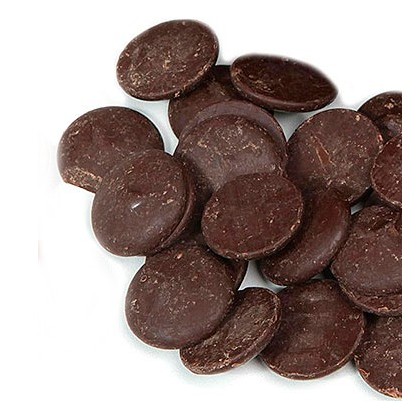 Pastilles de chocolat noir (70% de cacao)