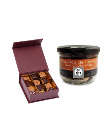 Foie gras et chocolat