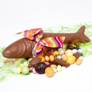 Poisson de Pâques chocolat au lait