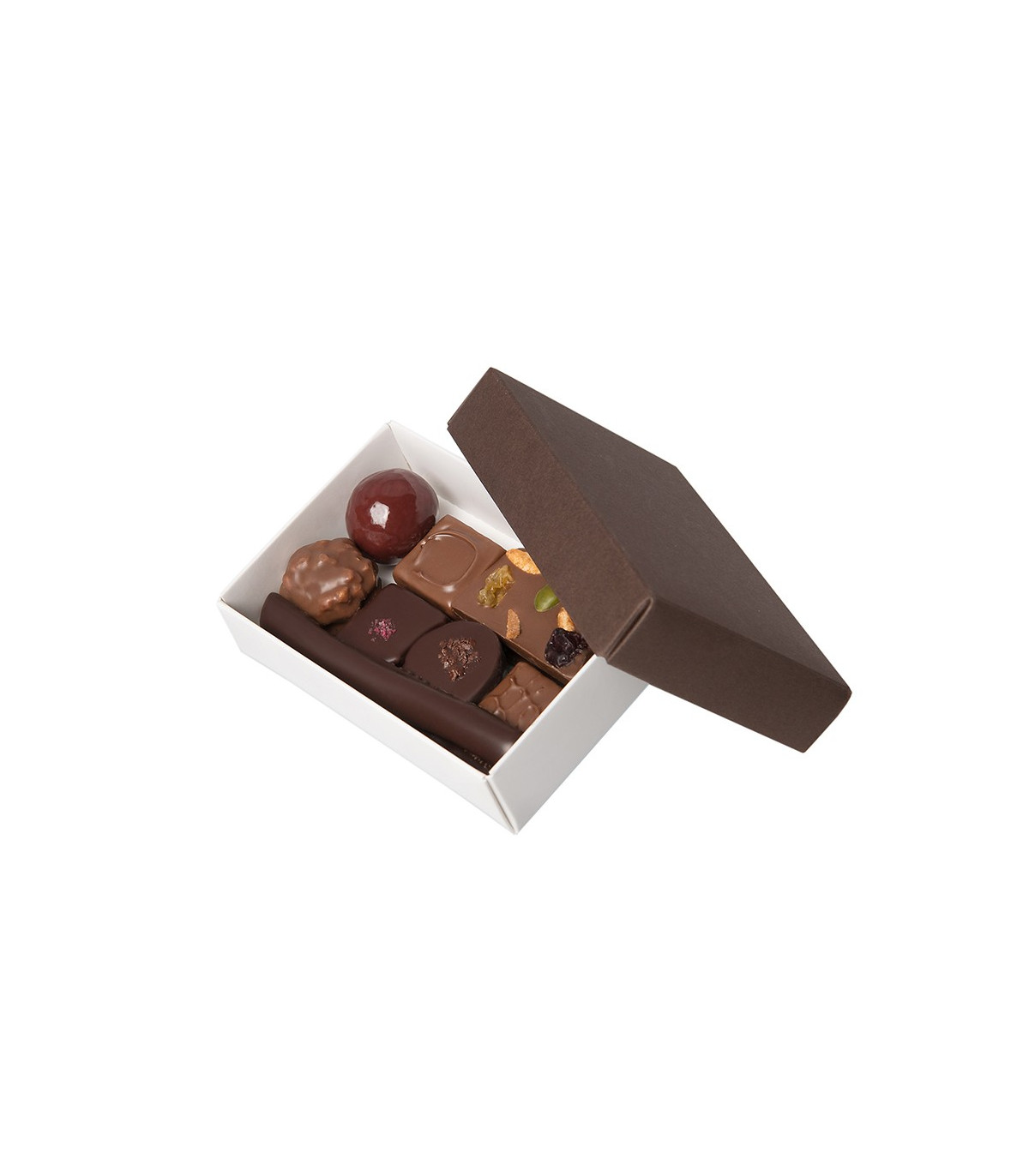 Boite chocolat - Chocolat saint Valentin D'lys couleurs