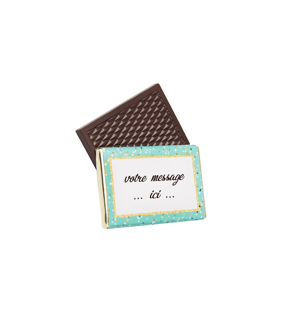 Cadeau chocolat personnalisé - Chocolat D'lys couleurs