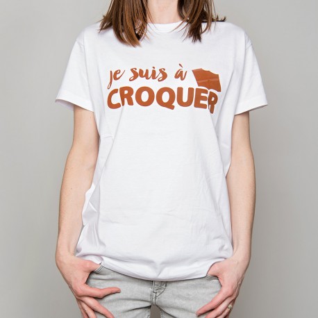 Tee-shirt "Je suis à croquer"