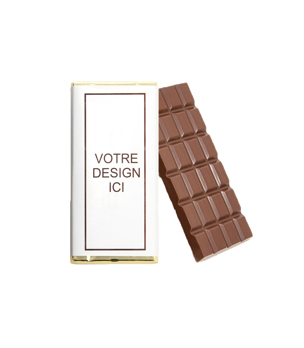 Tablette chocolat personnalisée - Chocolat en ligne D'lys couleurs