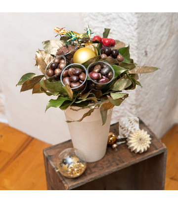 bouquet de chocolats de Noël