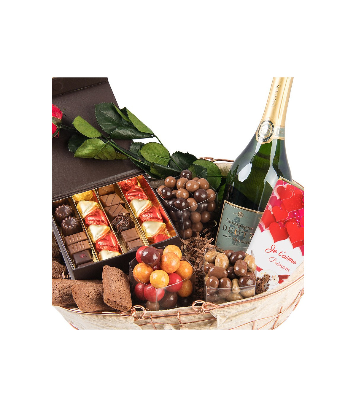 Chocolats saint-valentin - Boutique de chocolat D'lys couleurs
