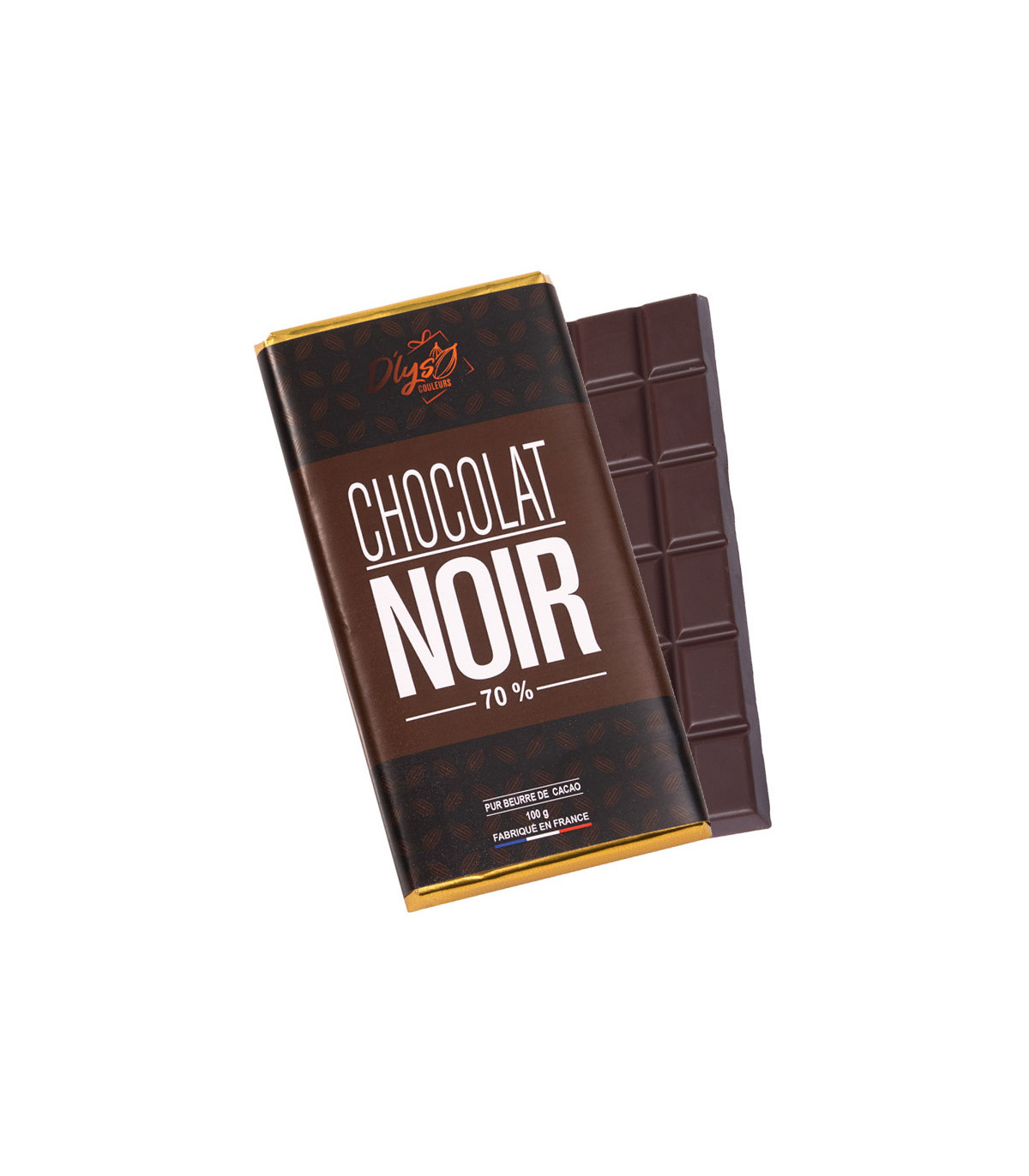 Tablette chocolat noir et copeaux de chocolat commandez en ligne