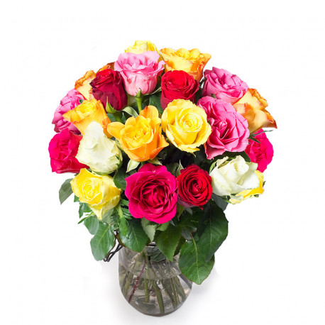 Roses et chocolats anniversaire