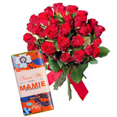roses chocolat