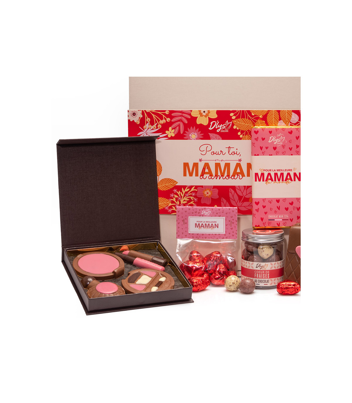 Coffret cadeau d'anniversaire pour maman de la part de sa fille et de son  fils, panier cadeau de fête des mères pour femme, tasse à café, thé, sac de