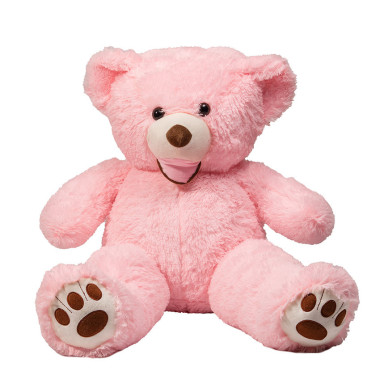nounours géant rose