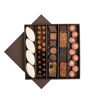 Boite chocolat - Livraison chocolat avec D'lys couleurs