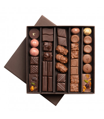 Offrir du chocolat pour remercier - Coffret chocolat Taille 5