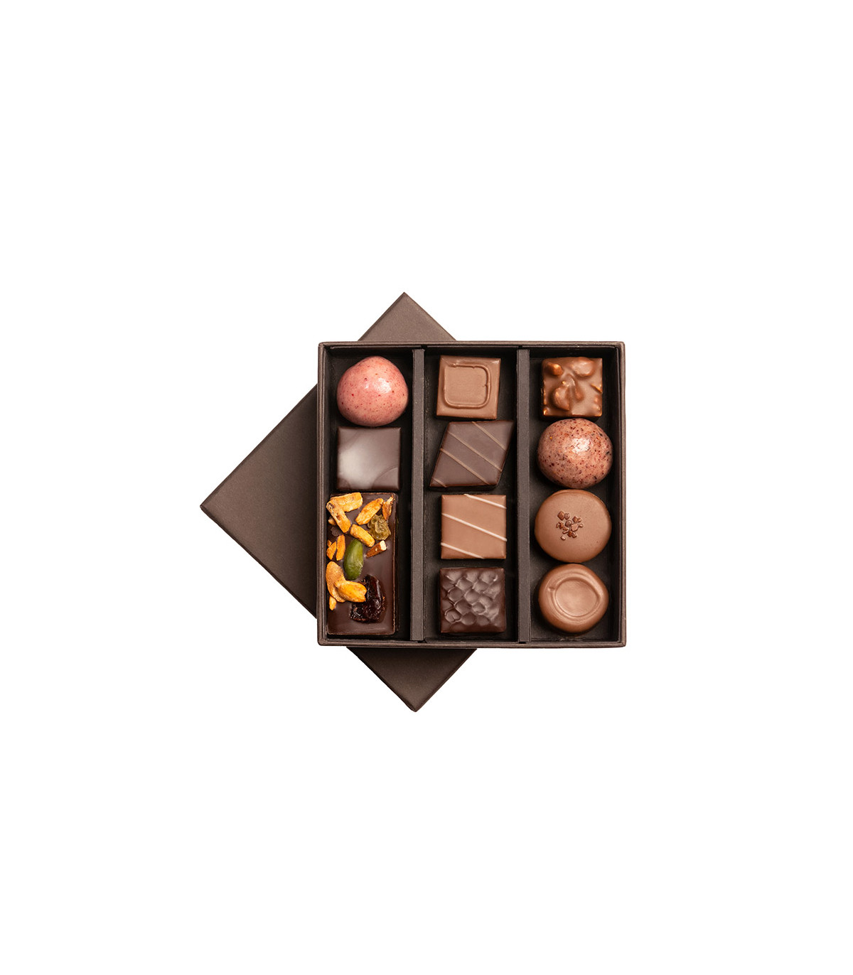 Petite Boîte de Chocolat Personnalisé pour Cadeau d'Affaires