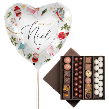 Chocolats et Ballon de Noël