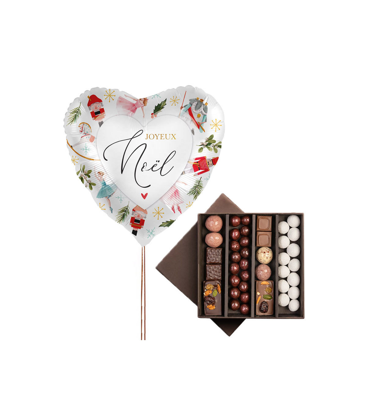 Chocolats, Ballon de Noël - Cadeau de noël D'lys couleurs
