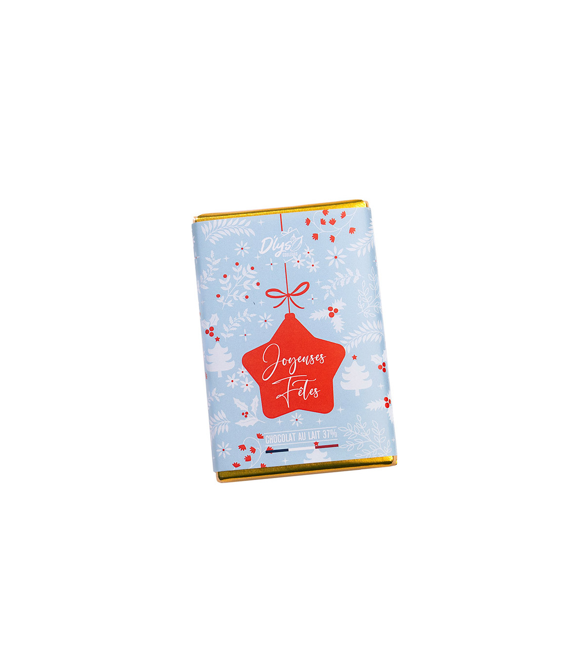 Chocolats personnalisé à offrir - Cadeau de Noël personnalisable