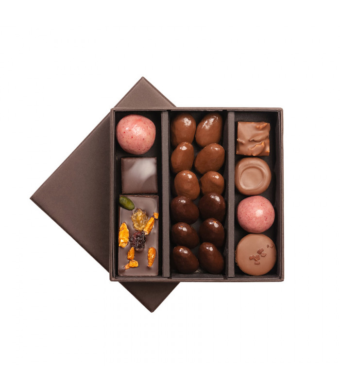 Roses chocolats et Champagne