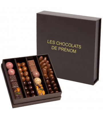 Petite Boîte de Chocolat Personnalisé pour Cadeau d'Affaires