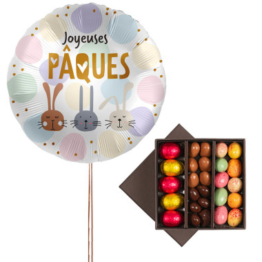 Ballon Oeuf et Chocolats de Pâques