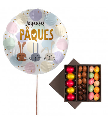 Ballon Oeuf et Chocolats de Pâques