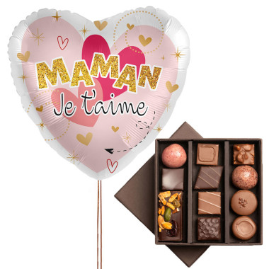 Ballon chocolat Fête des Mères