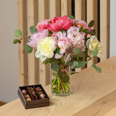 fleur chocolat