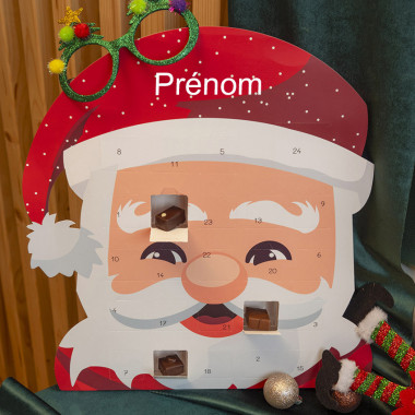 Calendrier de l'avent Père Noël