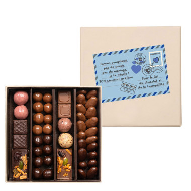 cadeau chocolat original