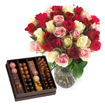 livraison fleurs chocolats