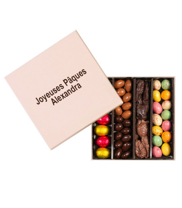 Boite chocolat de Pâques