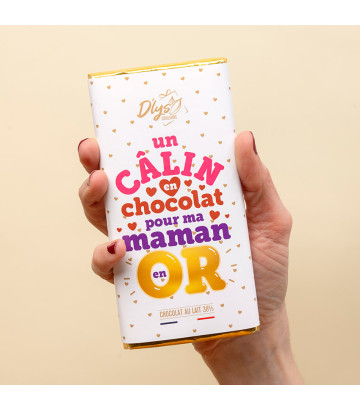 Tablette chocolat fête des meres