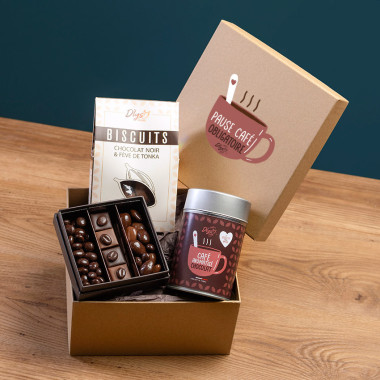 cadeau café chocolats
