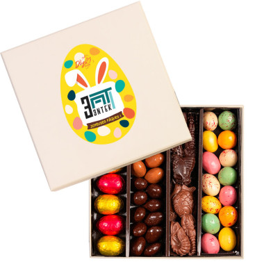 Boite de chocolat personnalisée avec logo