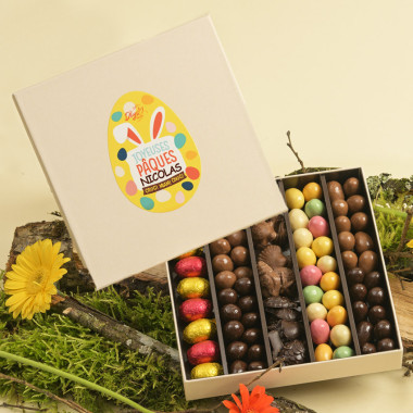 Boite chocolat de Pâques