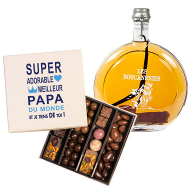 chocolats et rhum fête des pères
