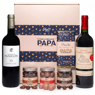 chocolats vins fete peres