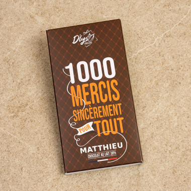 Tablette Chocolat Merci