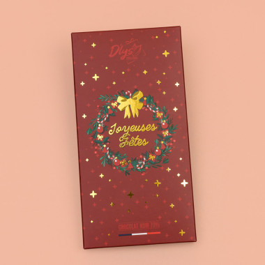 Tablette chocolat de Noël