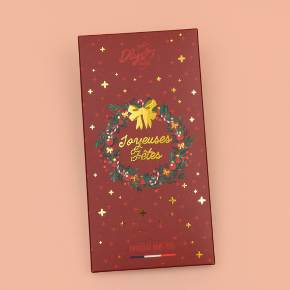 Tablette chocolat de Noël