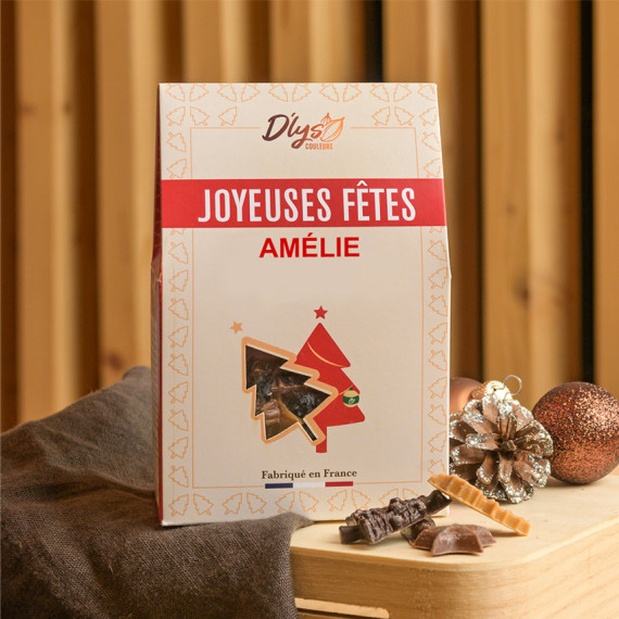 Fritures de Noël au chocolat