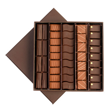 boite de chocolats ganache