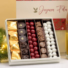 chocolat et champagne de noel