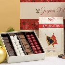 cadeau chocolat noel champagne