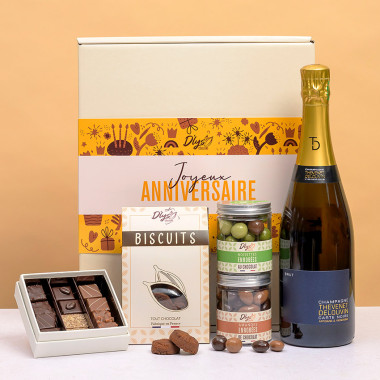 livraison cadeau chocolat champagne