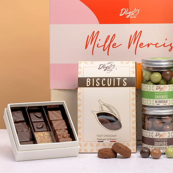 chocolat et champagne personnalisé