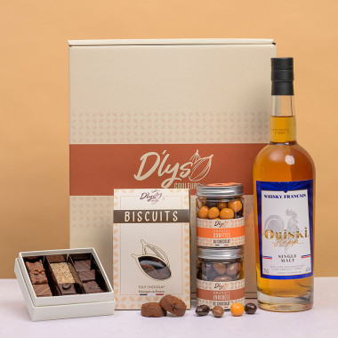 cadeau whisky chocolats