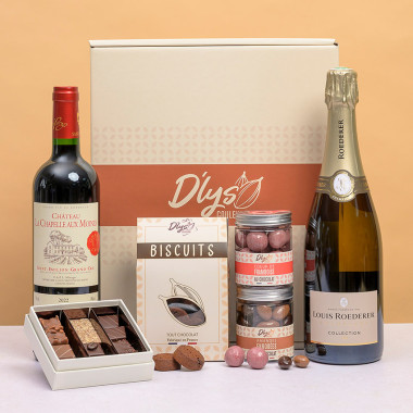 chocolats vin champagne