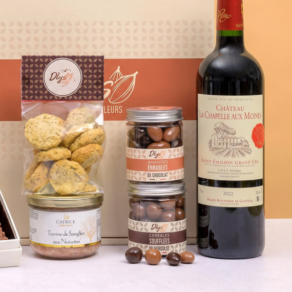 livraison vin chocolat